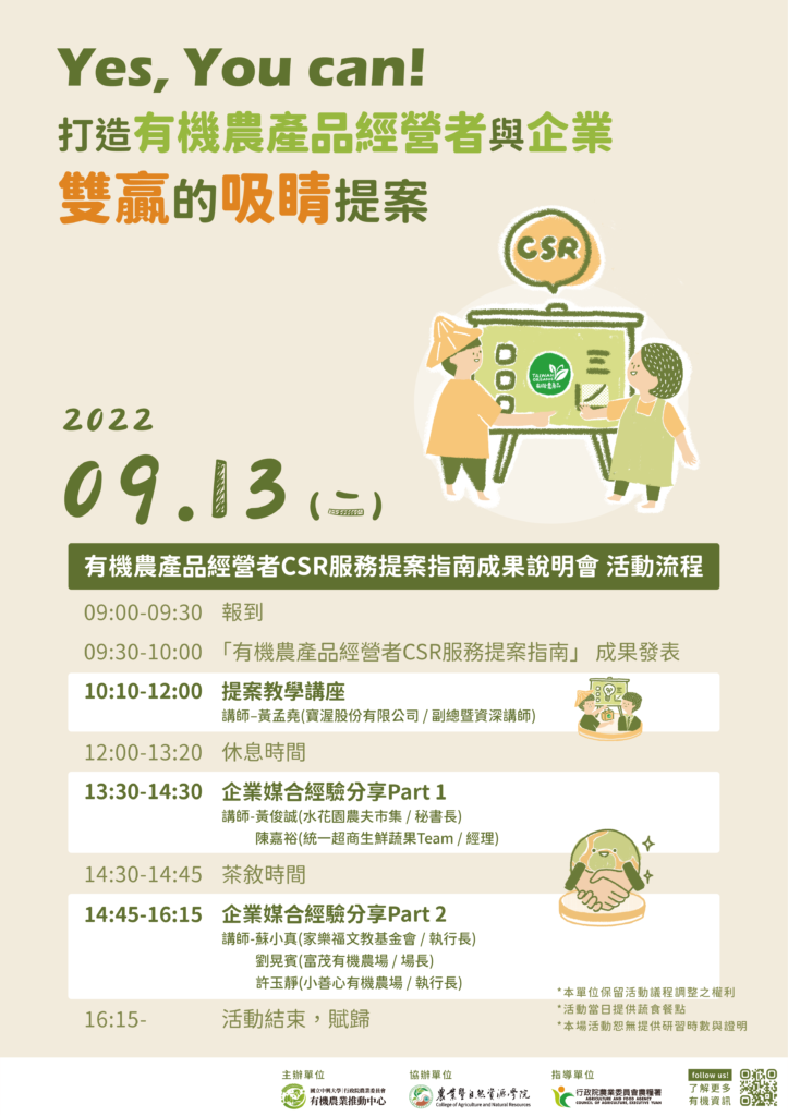 附件二CSR指南說明會議程以此版為主