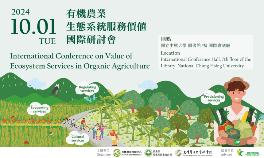 2024有機農業生態系統服務價值國際研討會