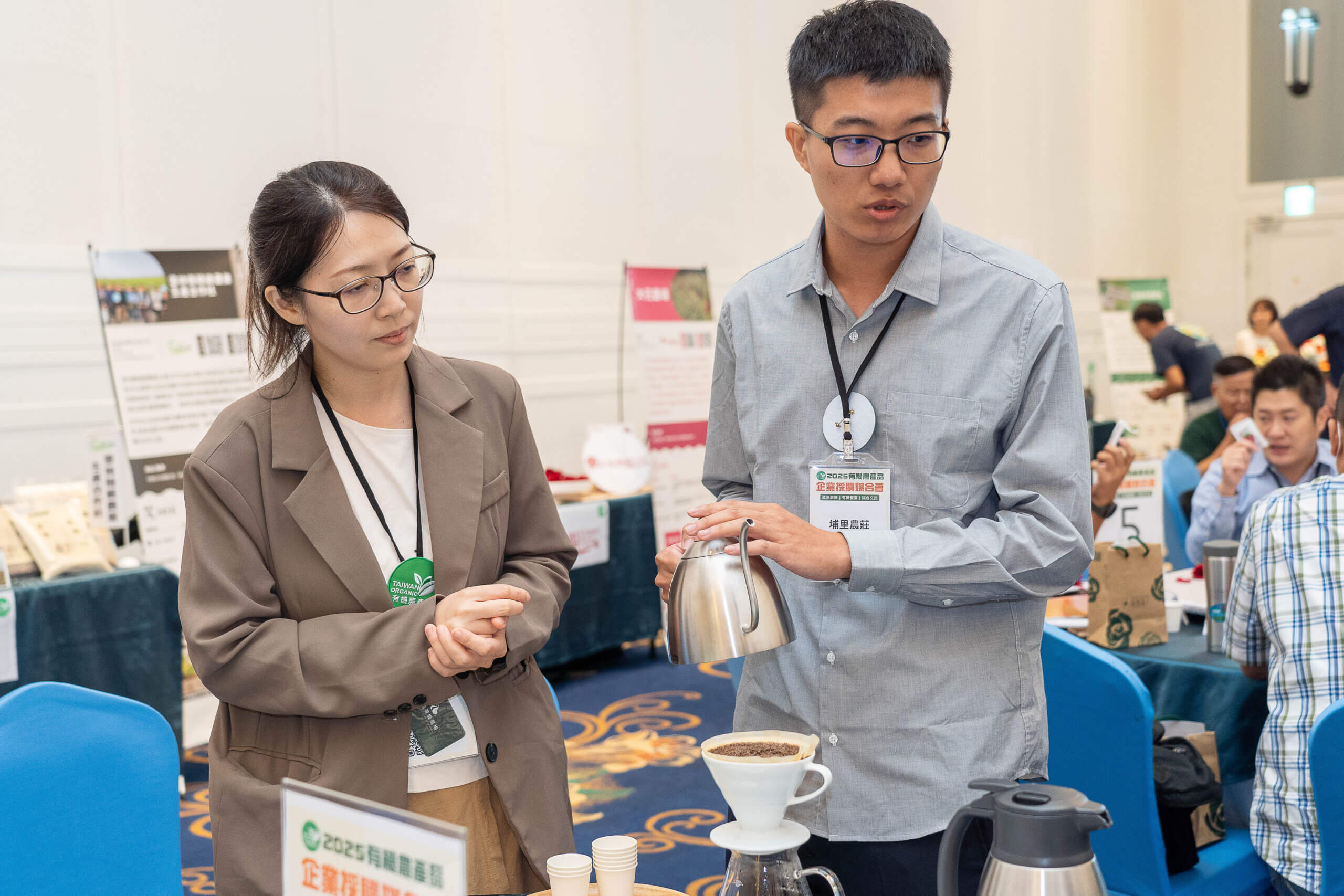 2025「有機農產品經營者企業採購媒合會」活動花絮 12 圖7 有機食農互動體驗 埔里農莊2 scaled